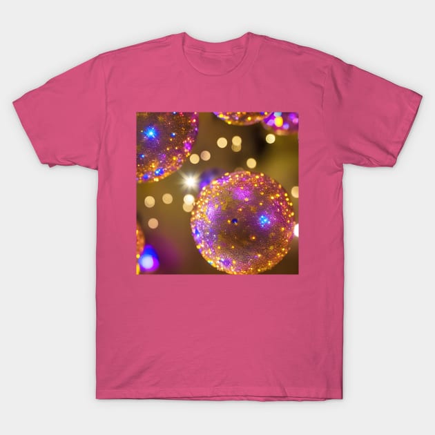 Glittering Orbs - A Dazzling Display T-Shirt by Christine aka stine1